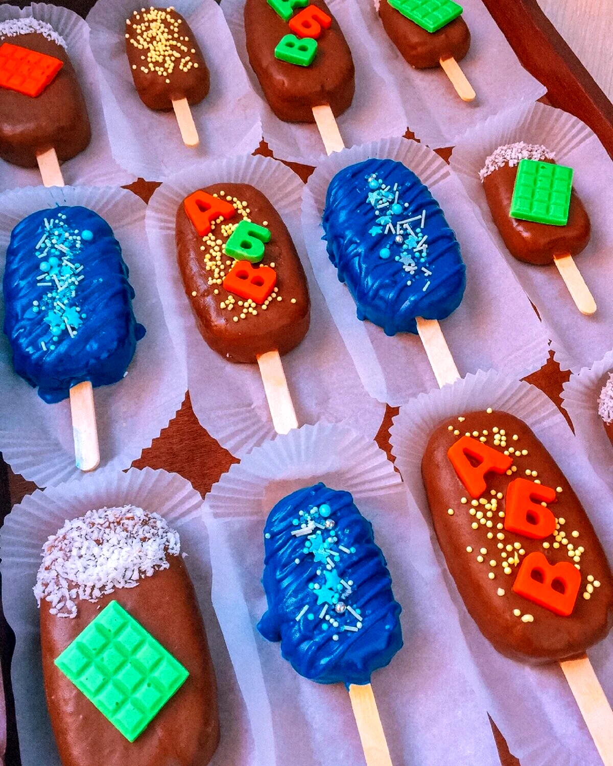 Кейк попсы эскимо