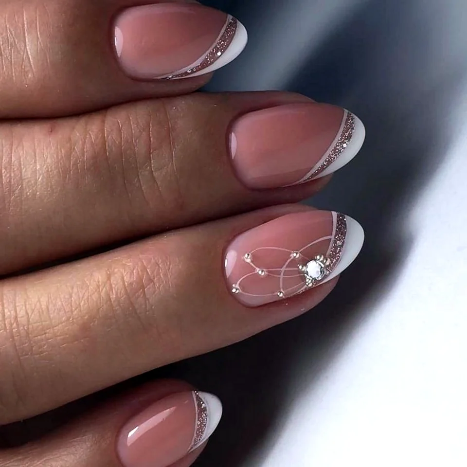 Ногти френч