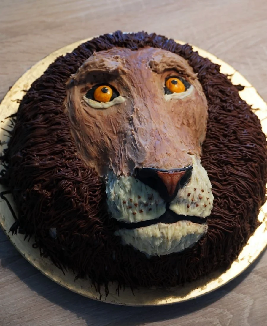 Торт со львом