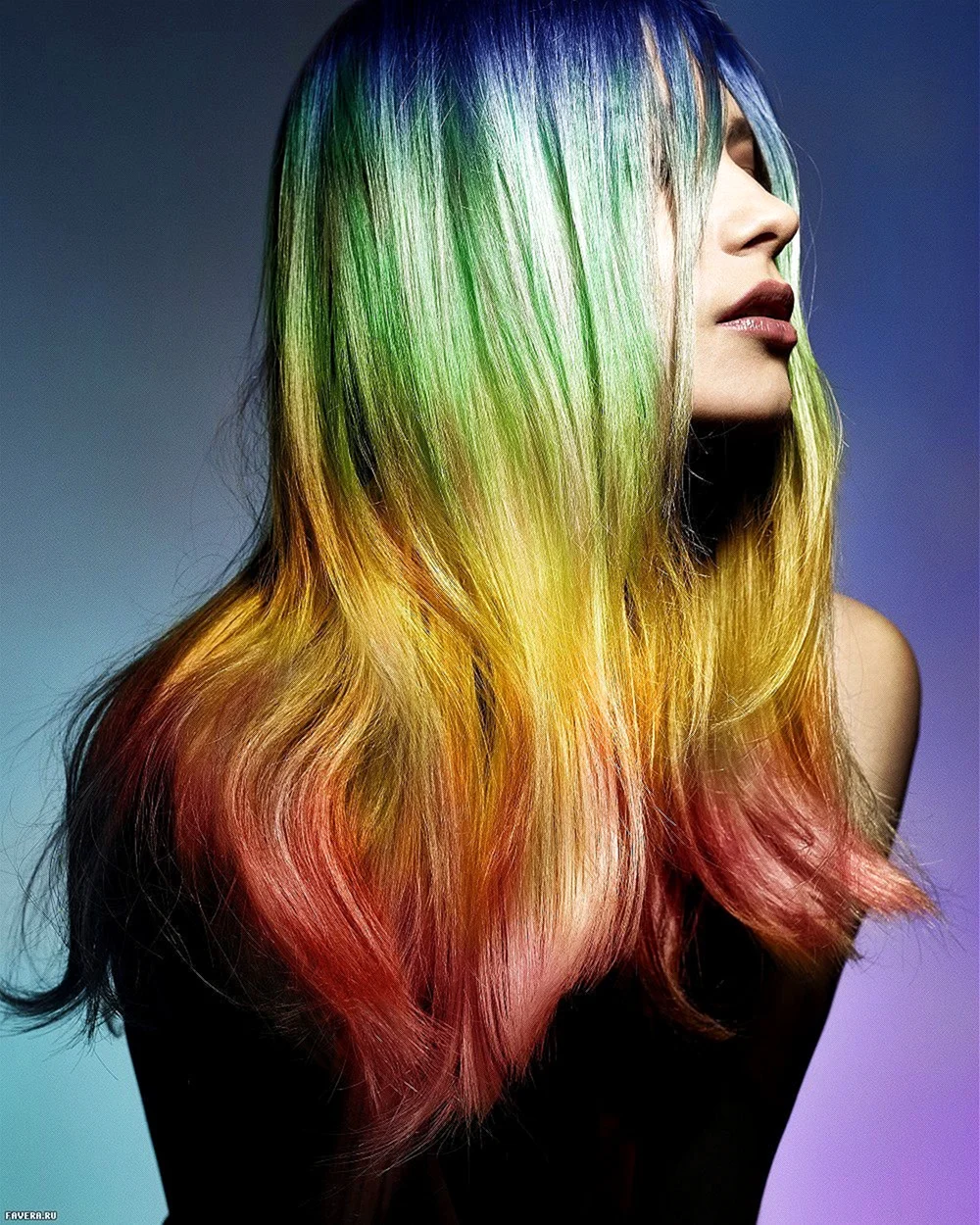 Двойное окрашивание