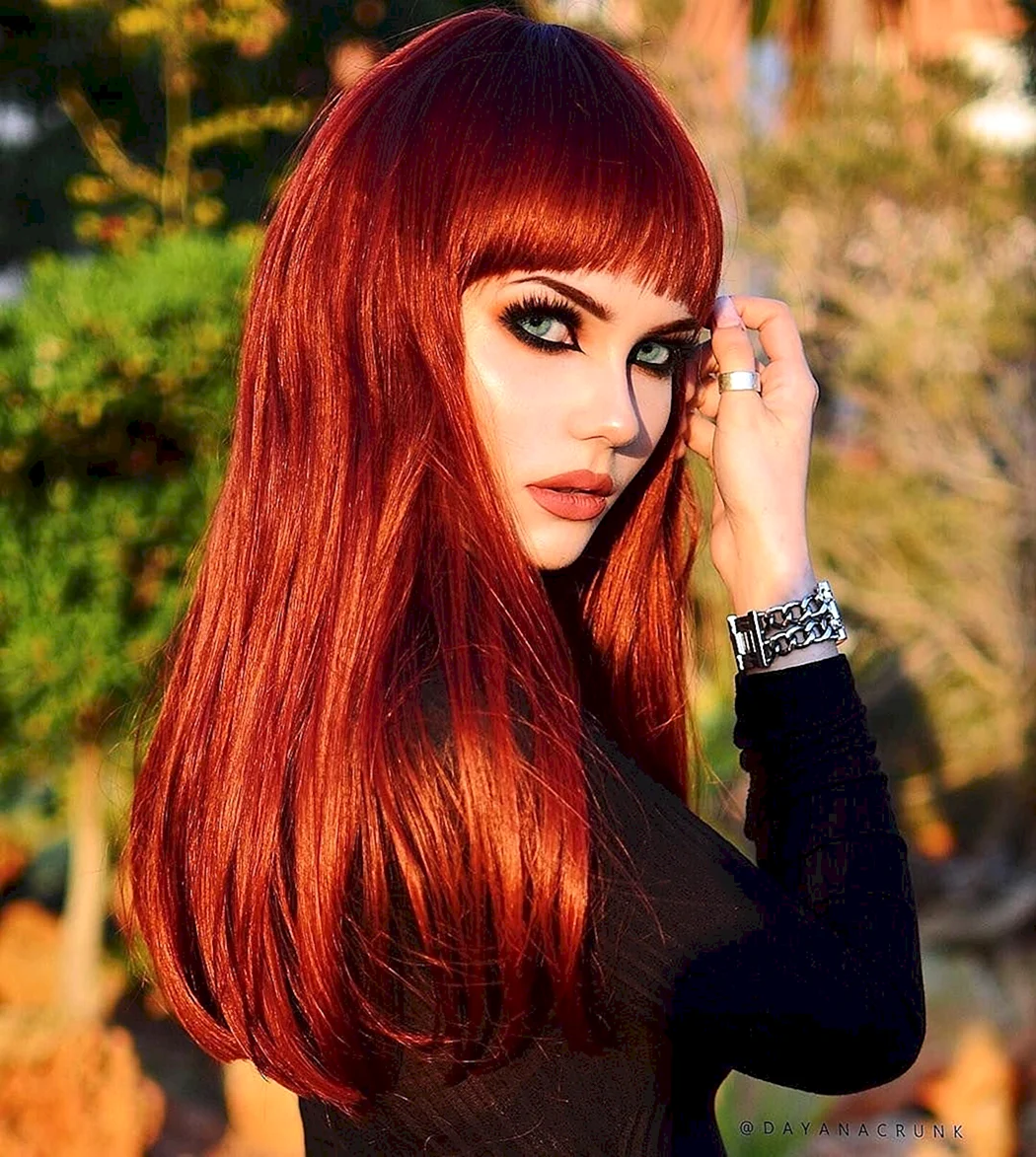 Дайана Кранк рыжая