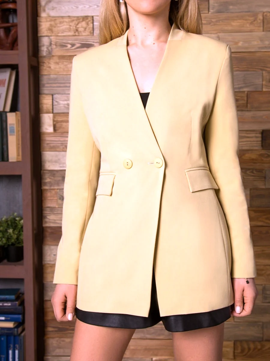 Летний пиджак женский без подкладки