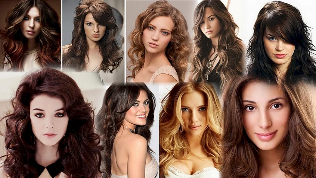 Стрижки на длинные волнистые волосы