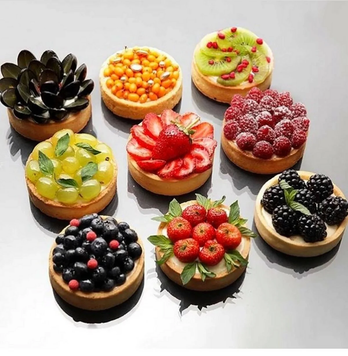 Украшение пирожных