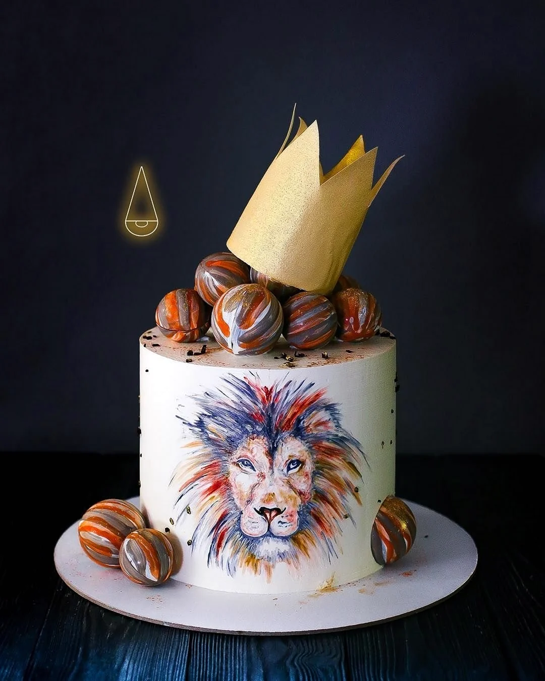 Торт со львом