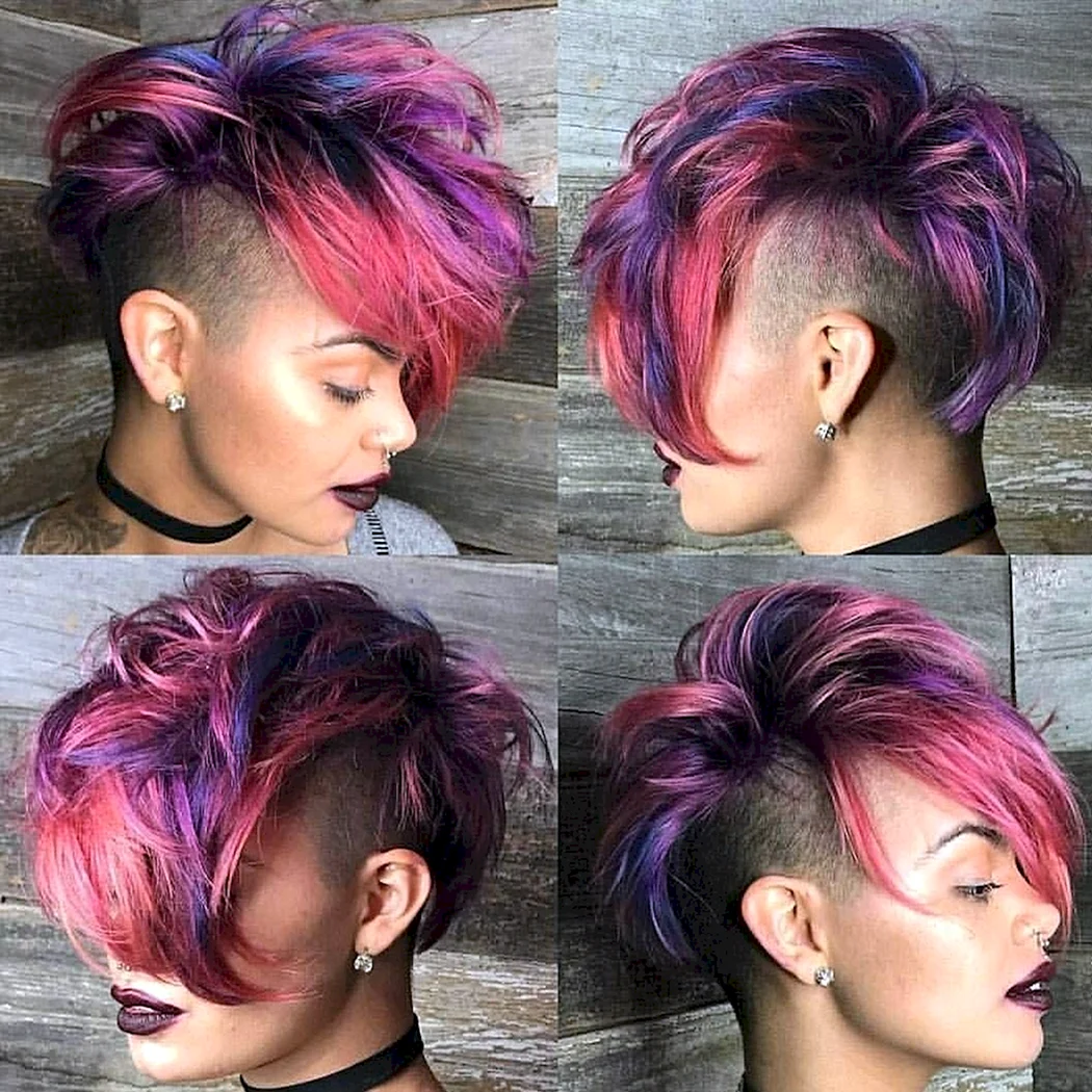 Пикси андеркат красный