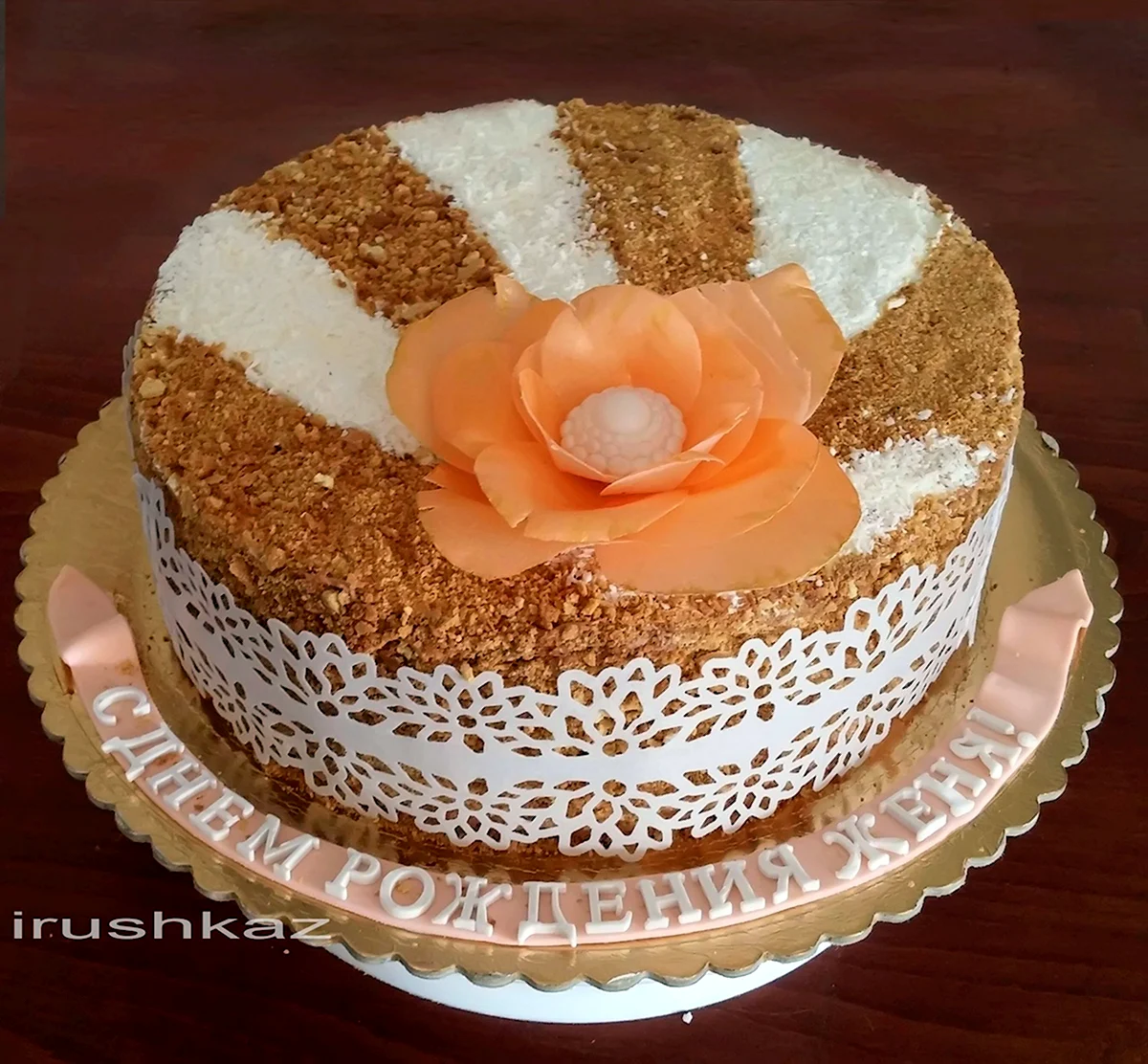 Торт кокетка малиновый