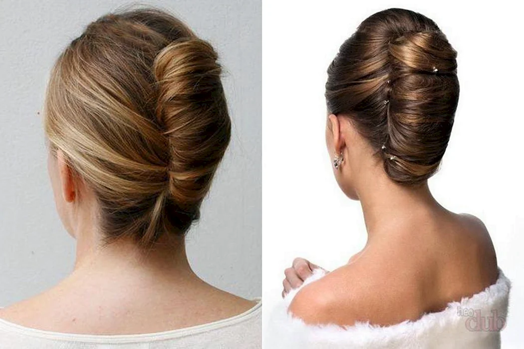 Прическа Ракушка