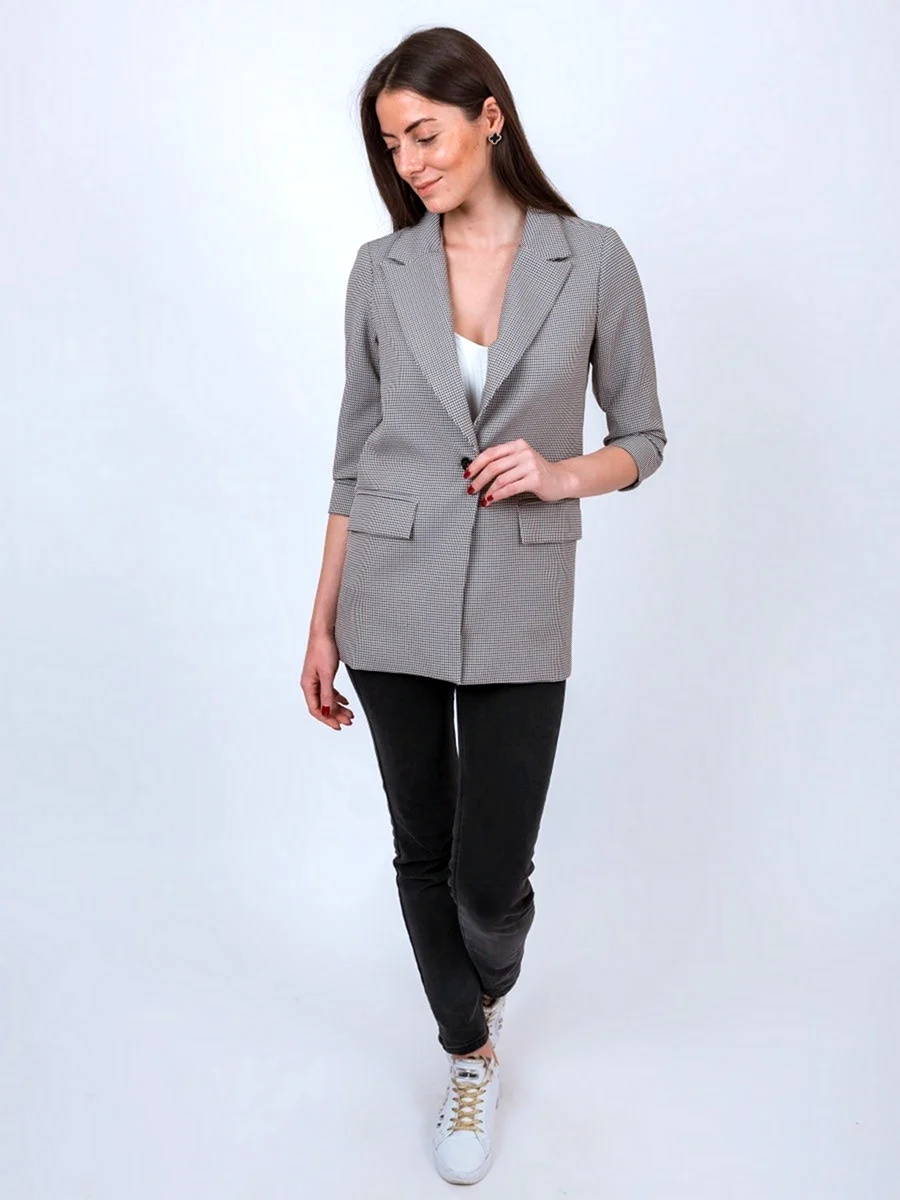 Пиджак без подкладки женский