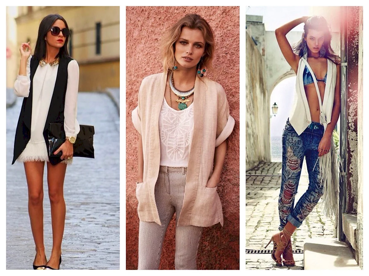 Образы с жилеткой