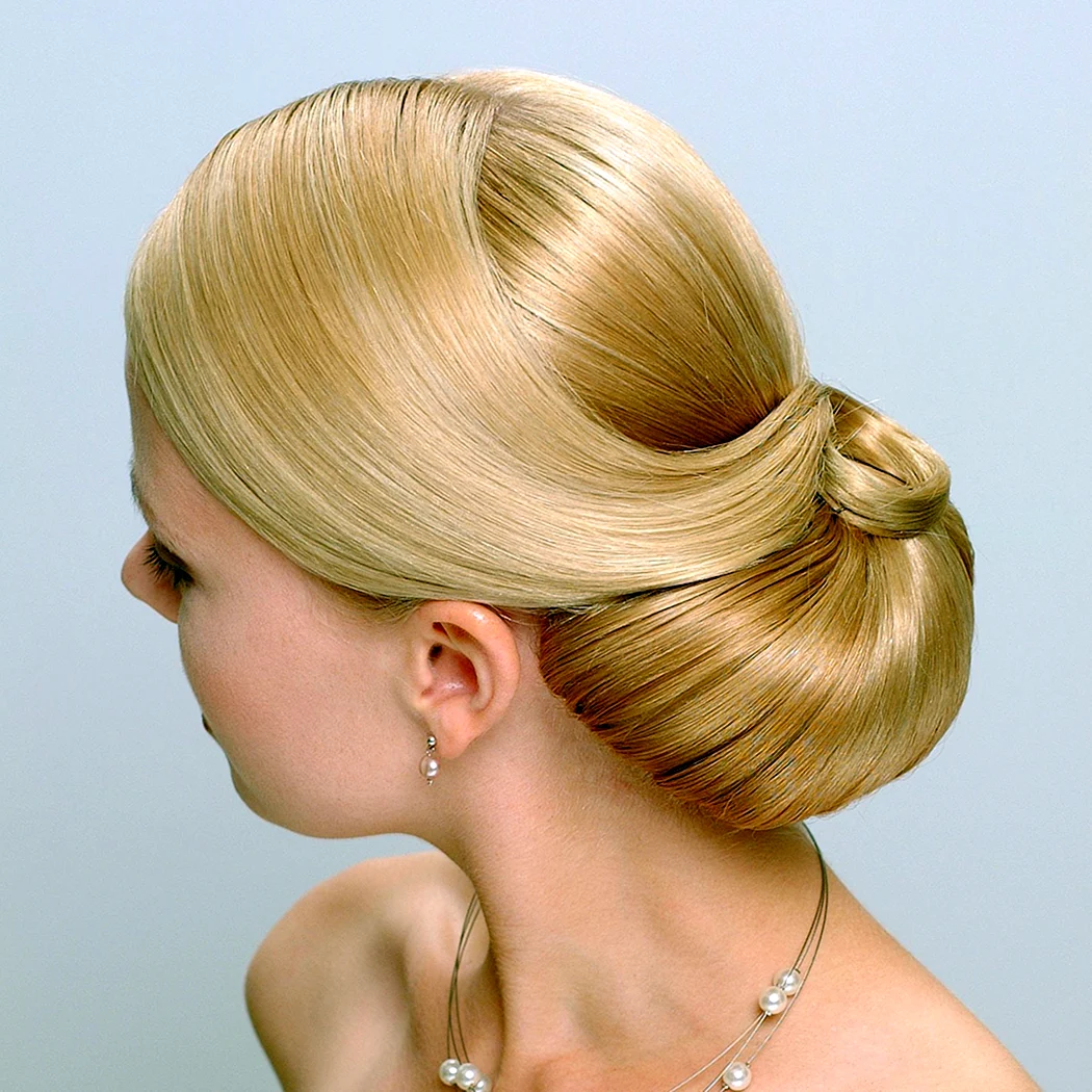 Вечерняя прическа Ракушка