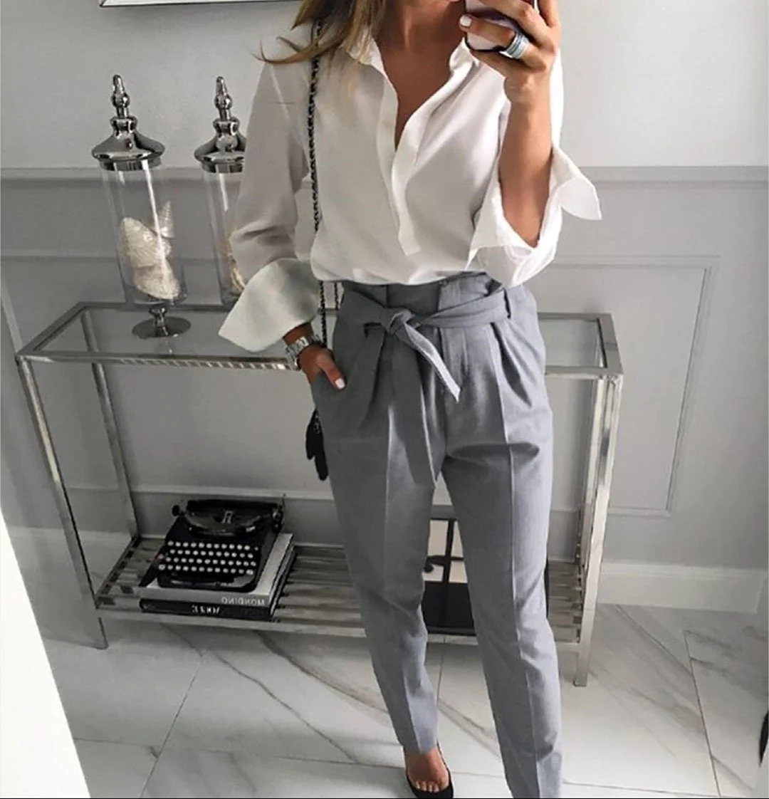 Стильная офисная одежда для девушек