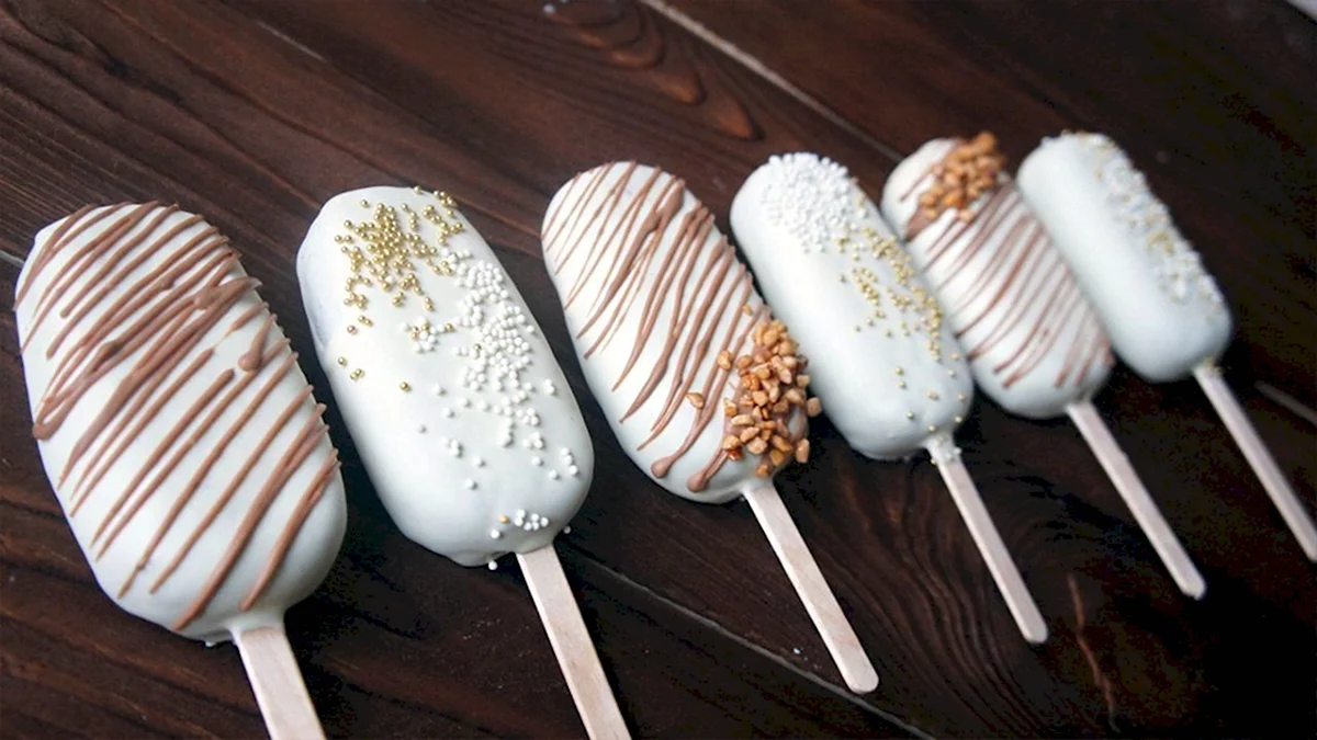 Кейк попсы эскимо