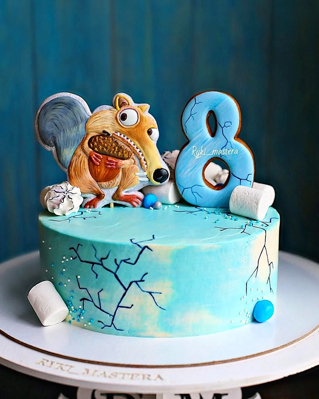Торт Ледниковый период белка
