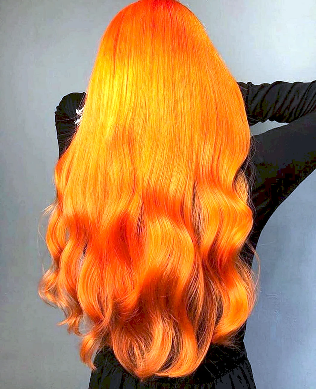 Анжела Хэир оранжевый