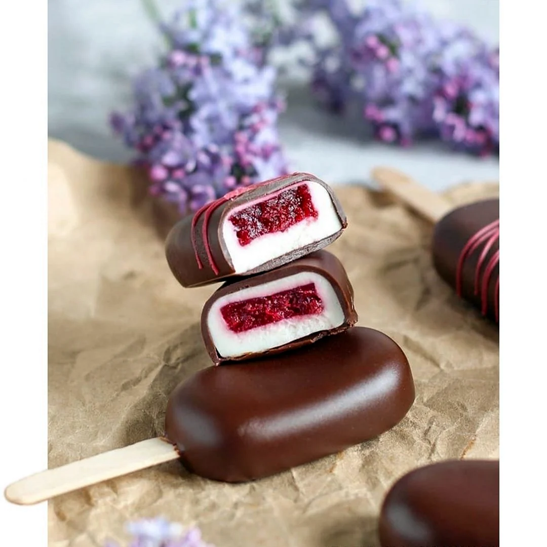 Муссовое пирожное эскимо