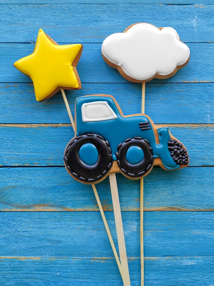 Пряники в виде самолета