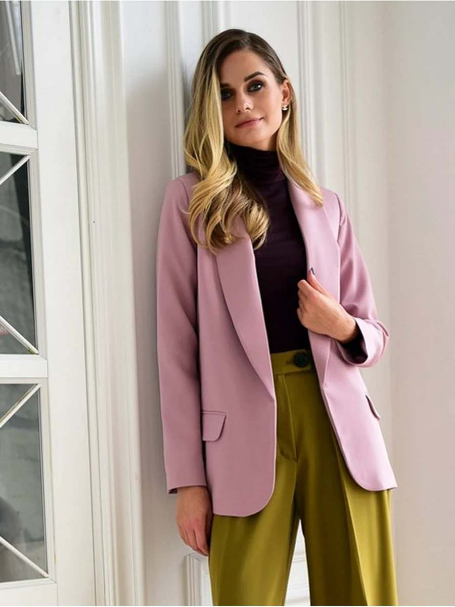 Удлиненный летний пиджак