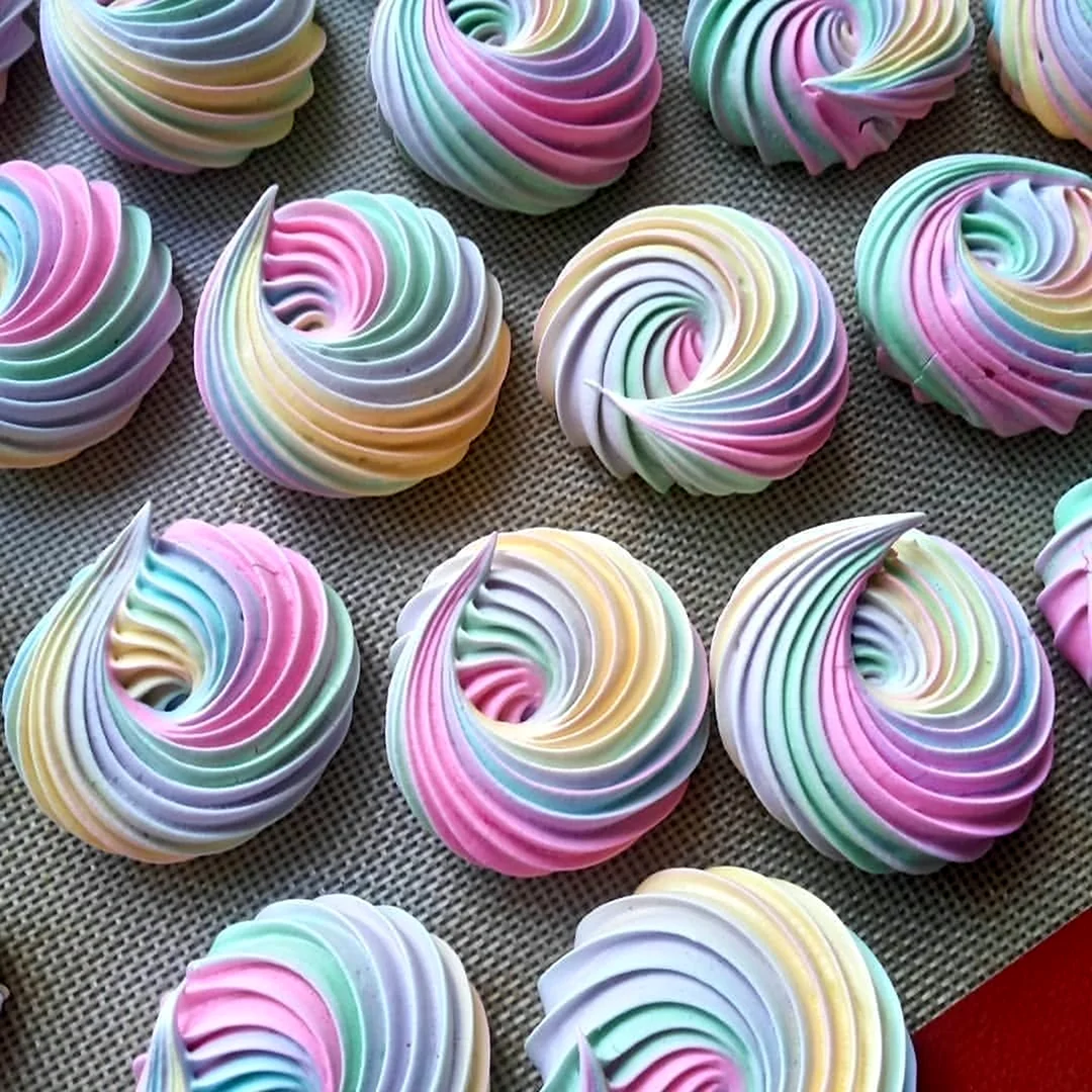 Меренги безе Радужное