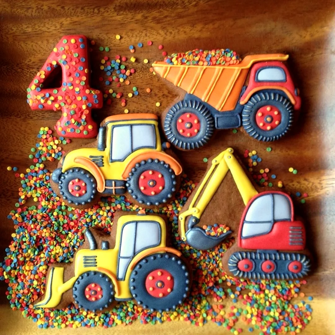 Пряник трактор