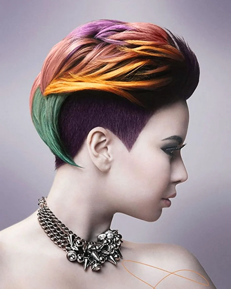 Креативное окрашивание