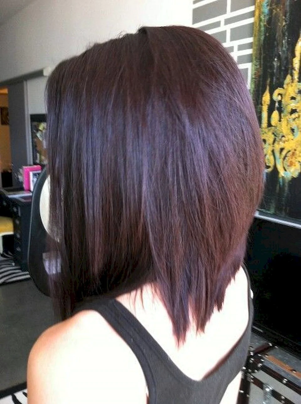 Удлиненное Боб каре Каскад