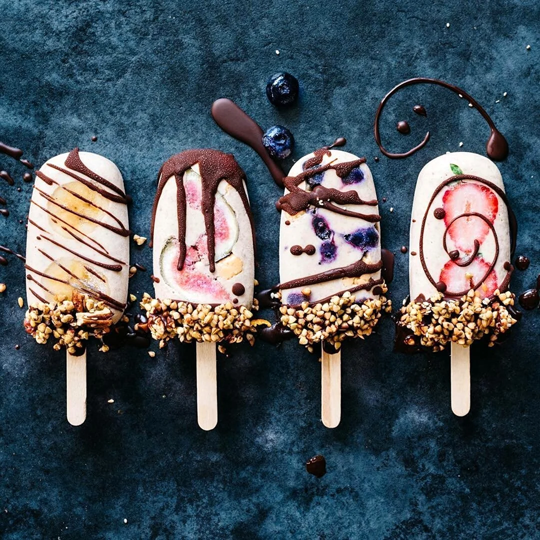 Муссовые пирожные эскимо