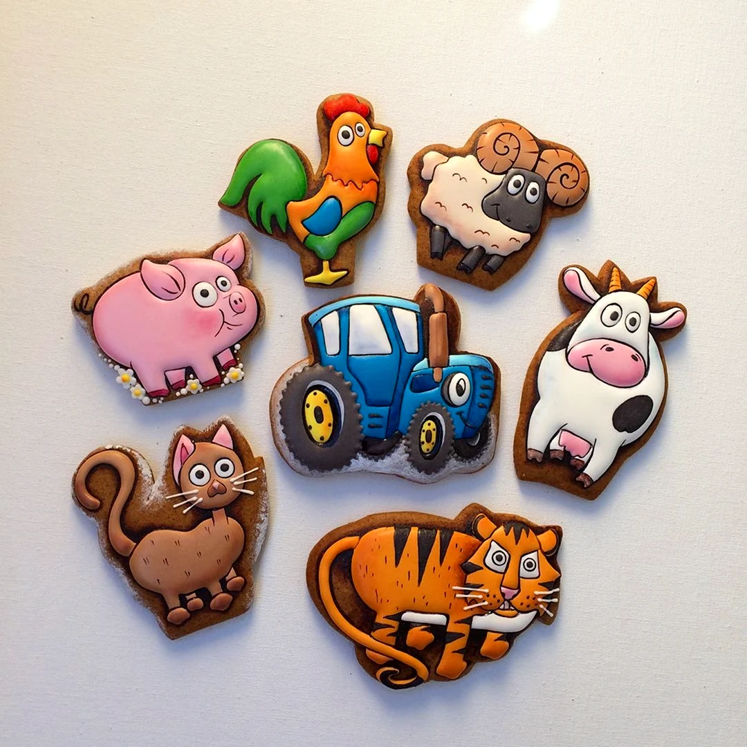 Пряник трактор