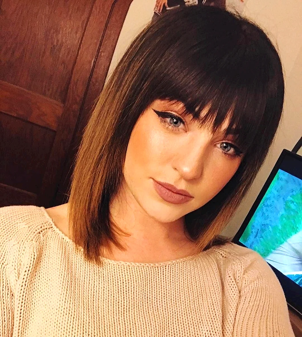 Филированная челка 2020