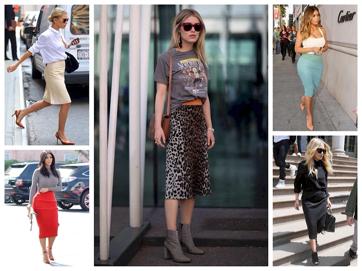 Челси с юбкой карандаш