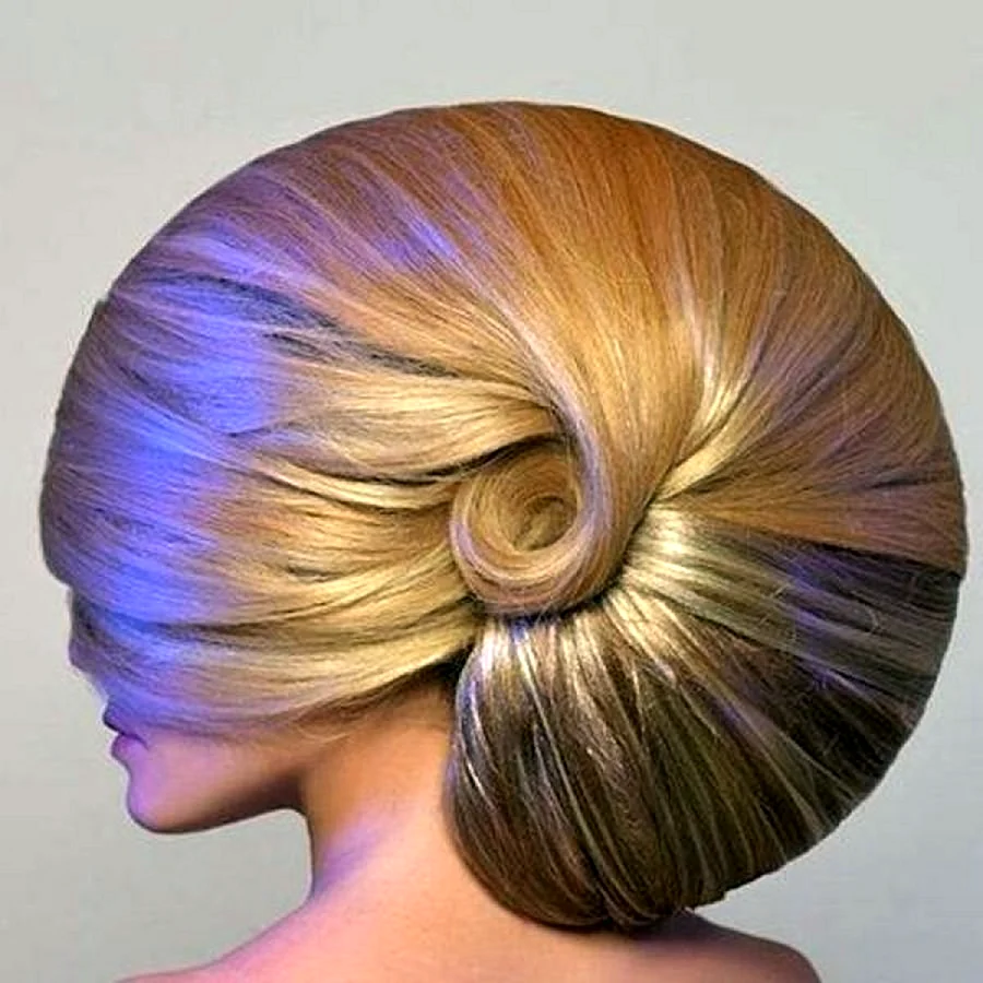 Прическа Ракушка