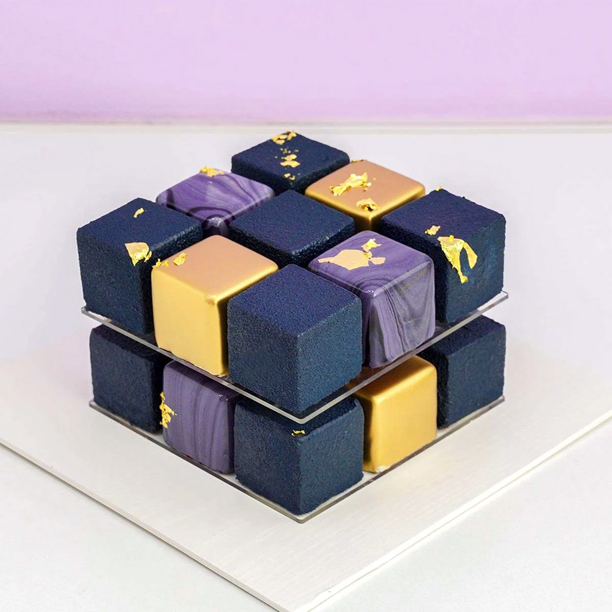 Торт кубик рубик