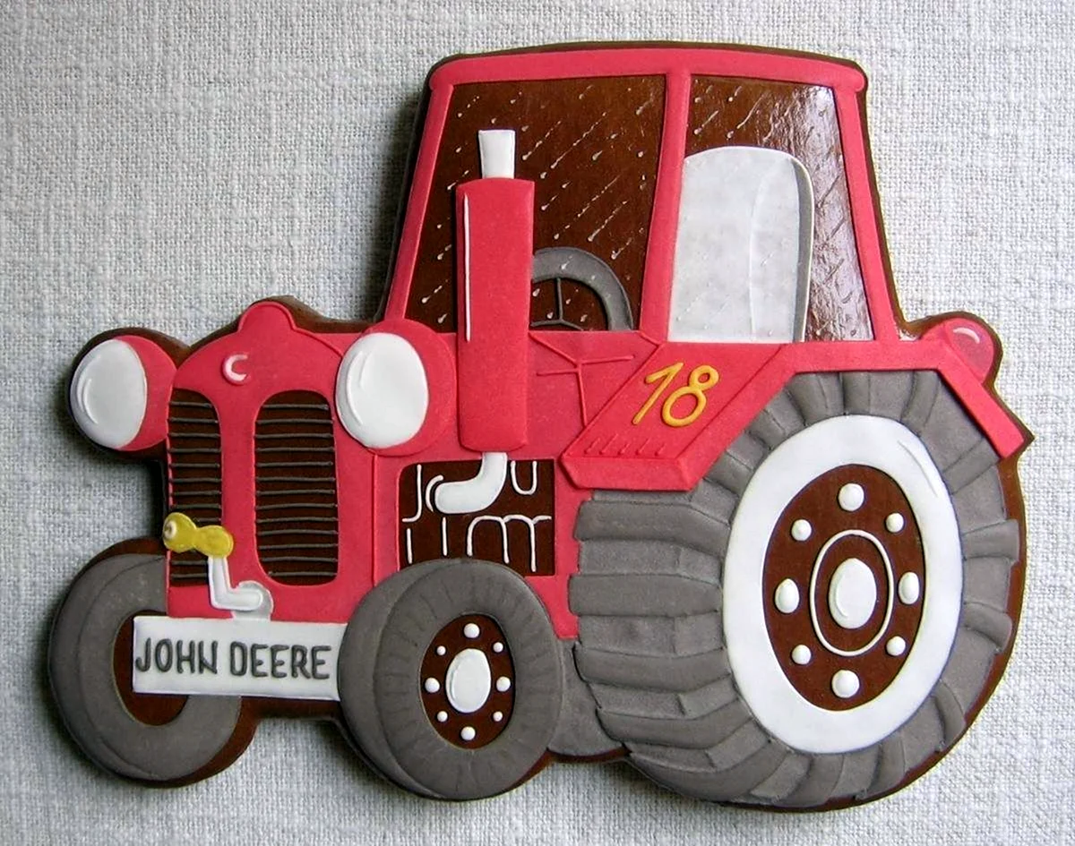 Пряник трактор