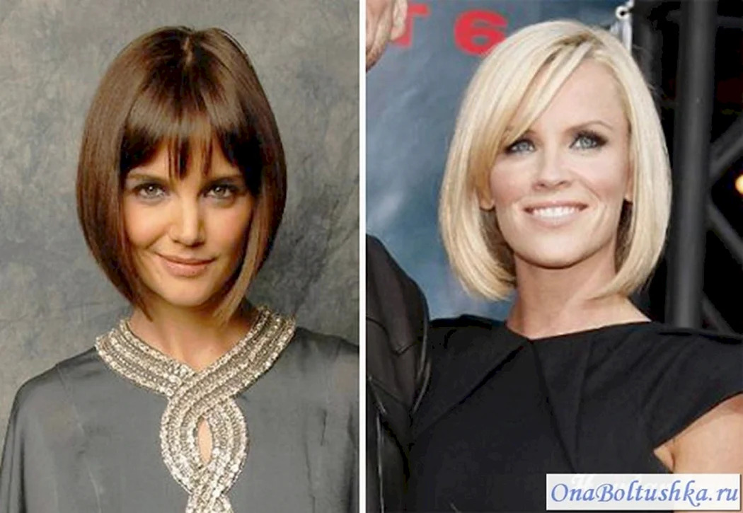 Стрижки для худого лица