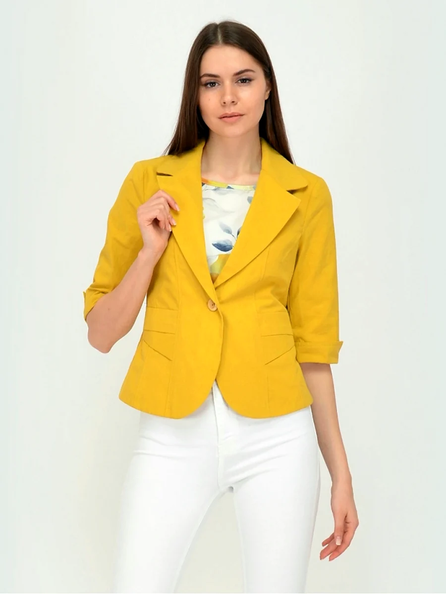 Летний пиджак женский без подкладки