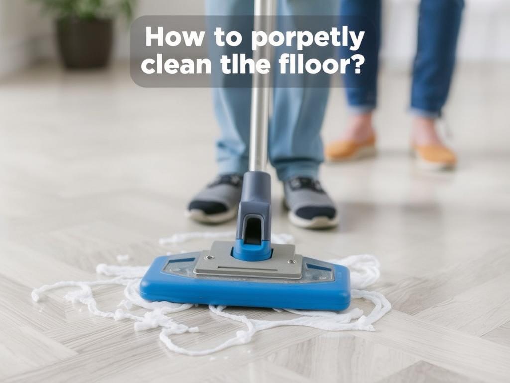 Як правильно мити підлогу: розкриваємо секрети і тонкощі