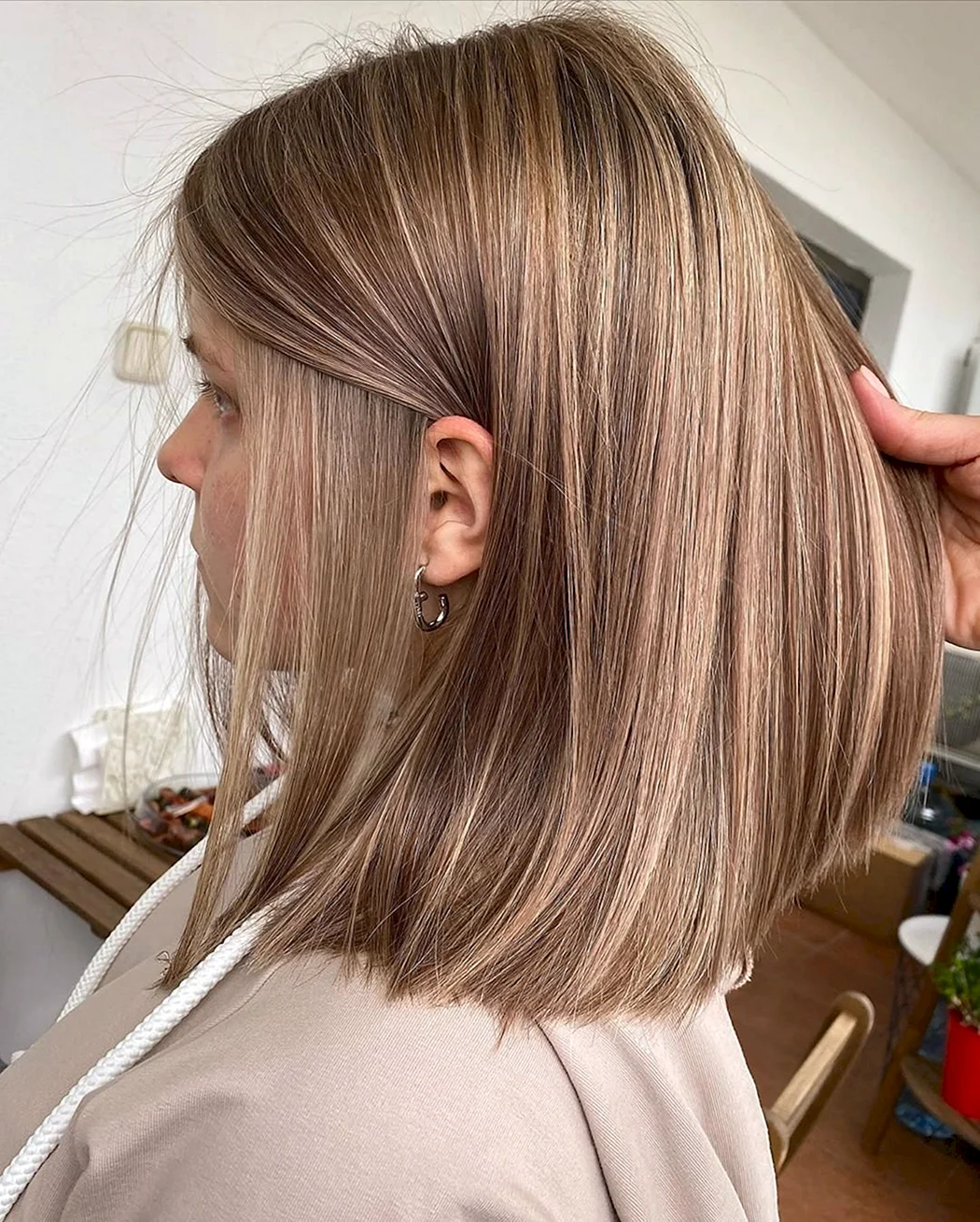 Вуальное мелирование