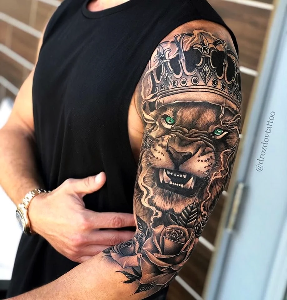 Drozdov Tattoo Лев