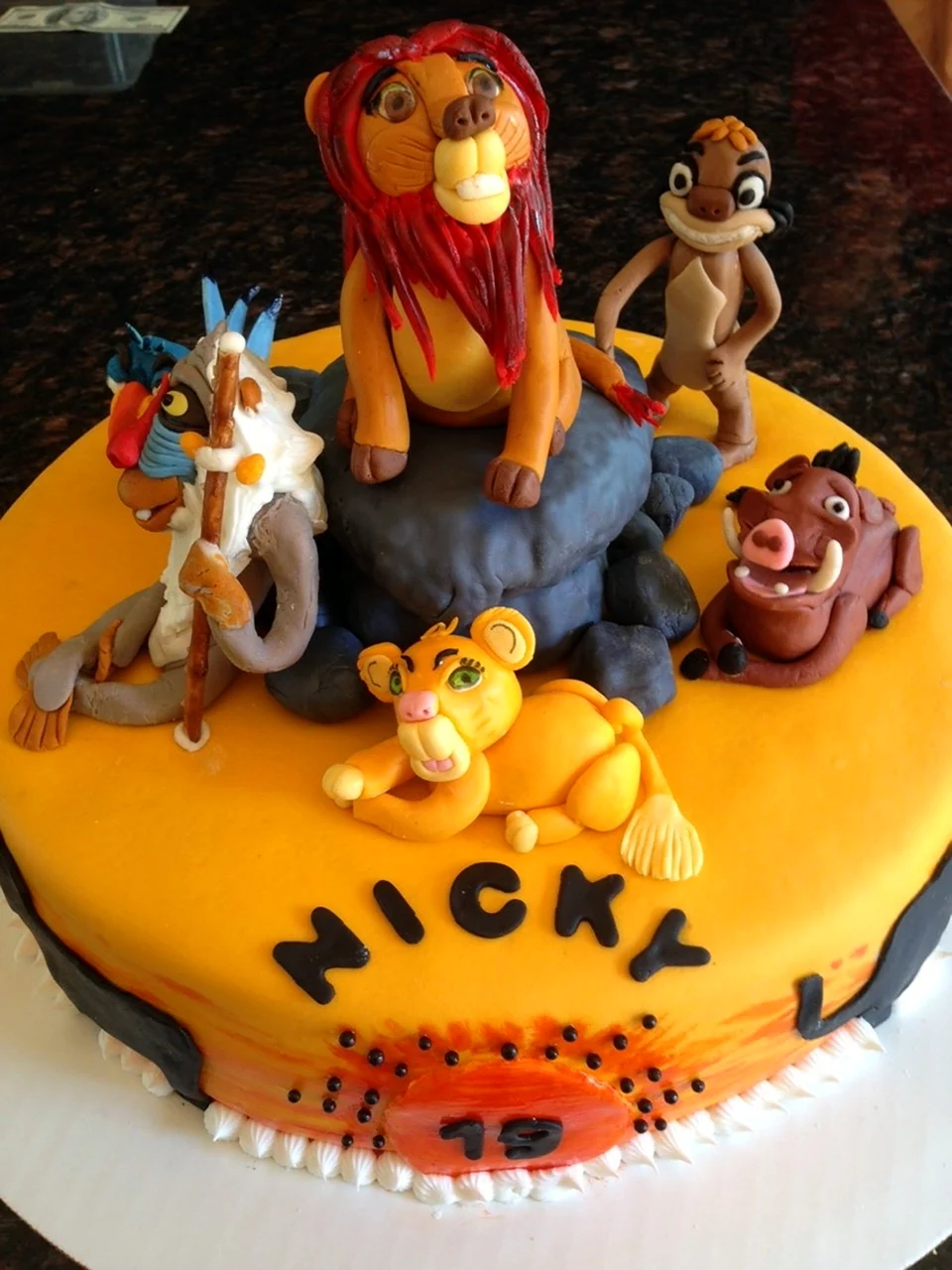 Торт Симба Король Лев