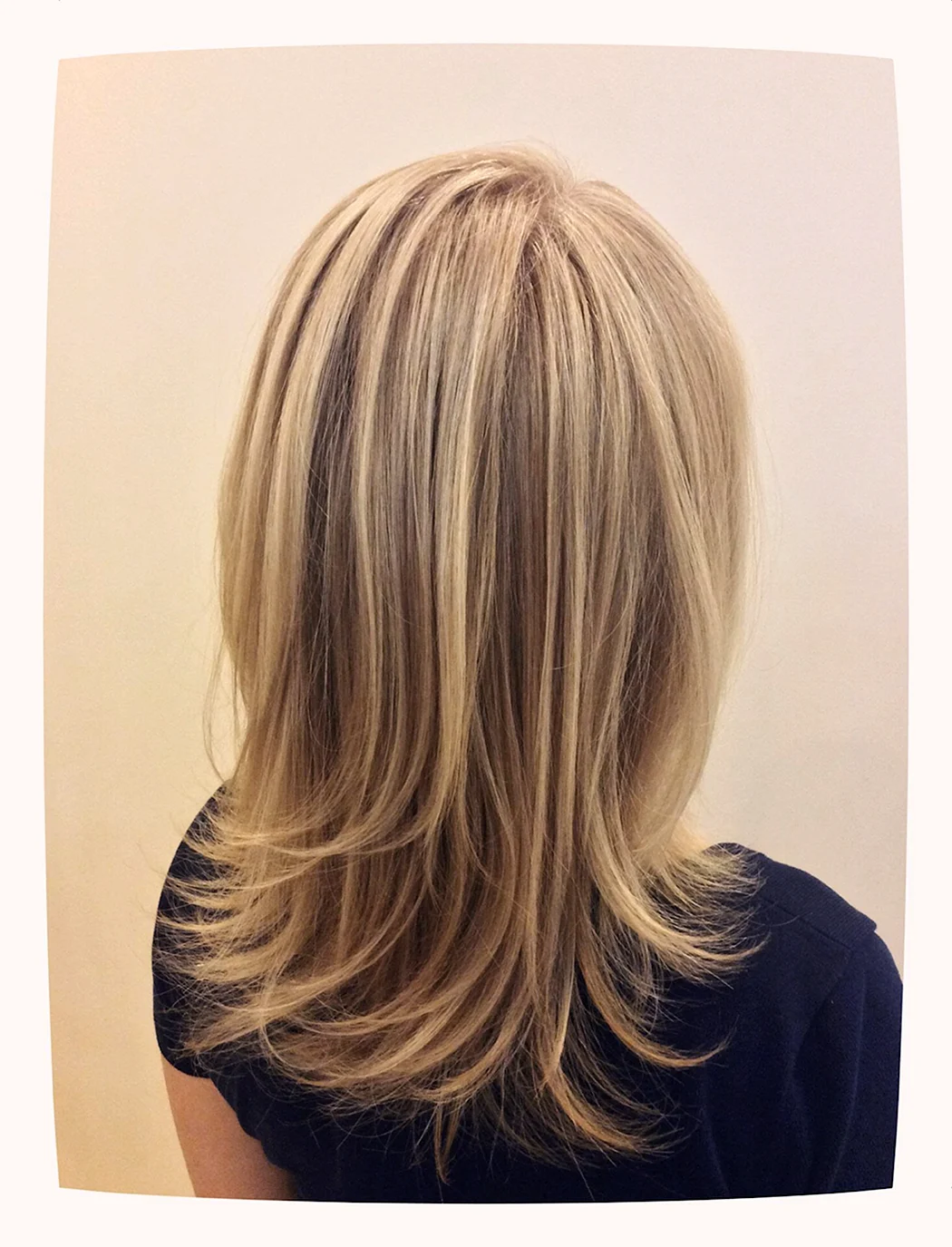 Стрижка Каскад сзади