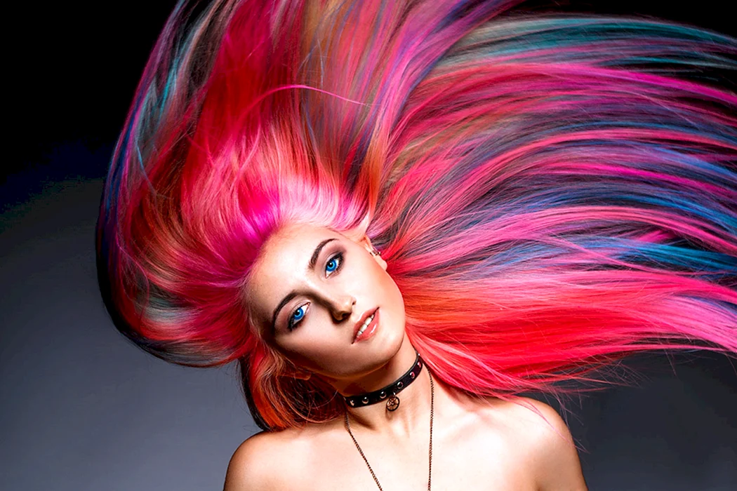 Яркое окрашивание