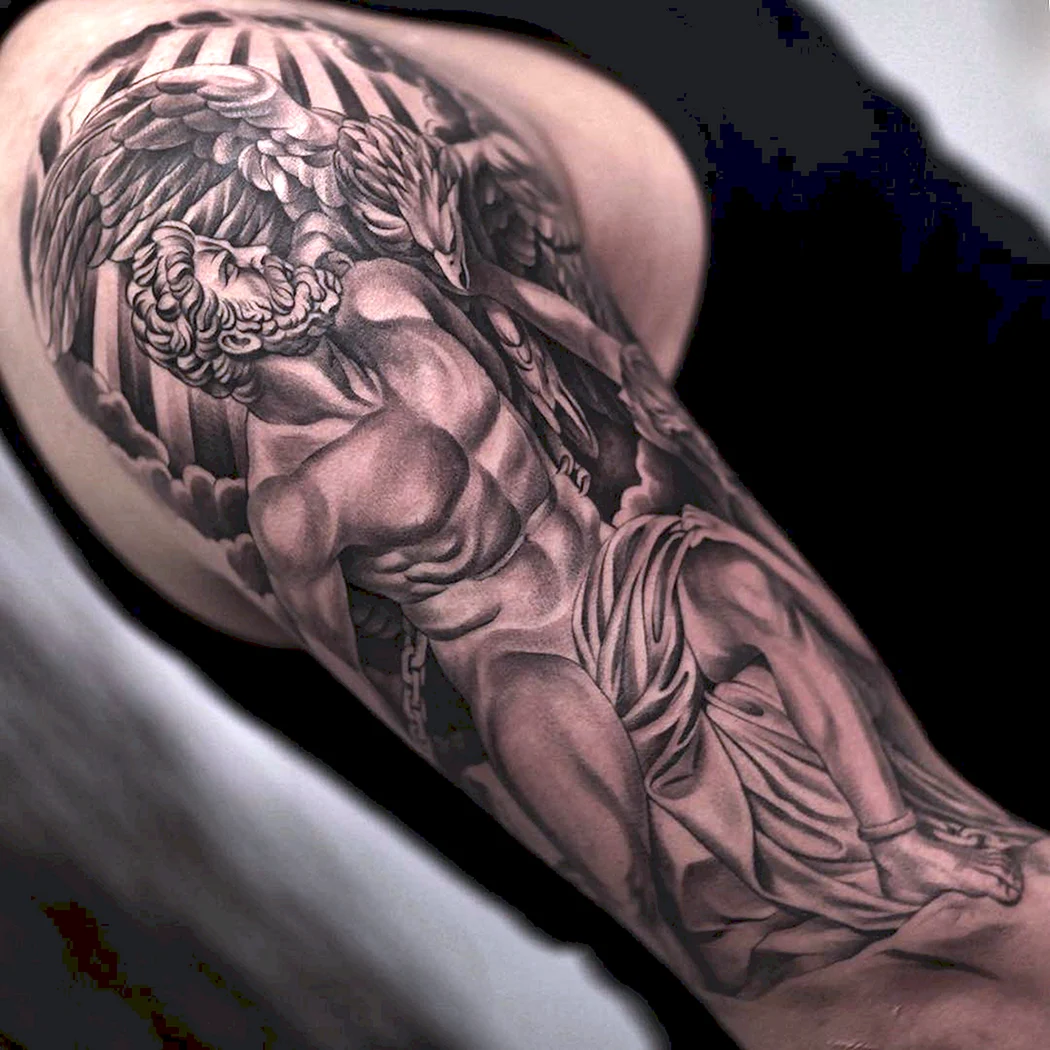 Прометей Бог тату