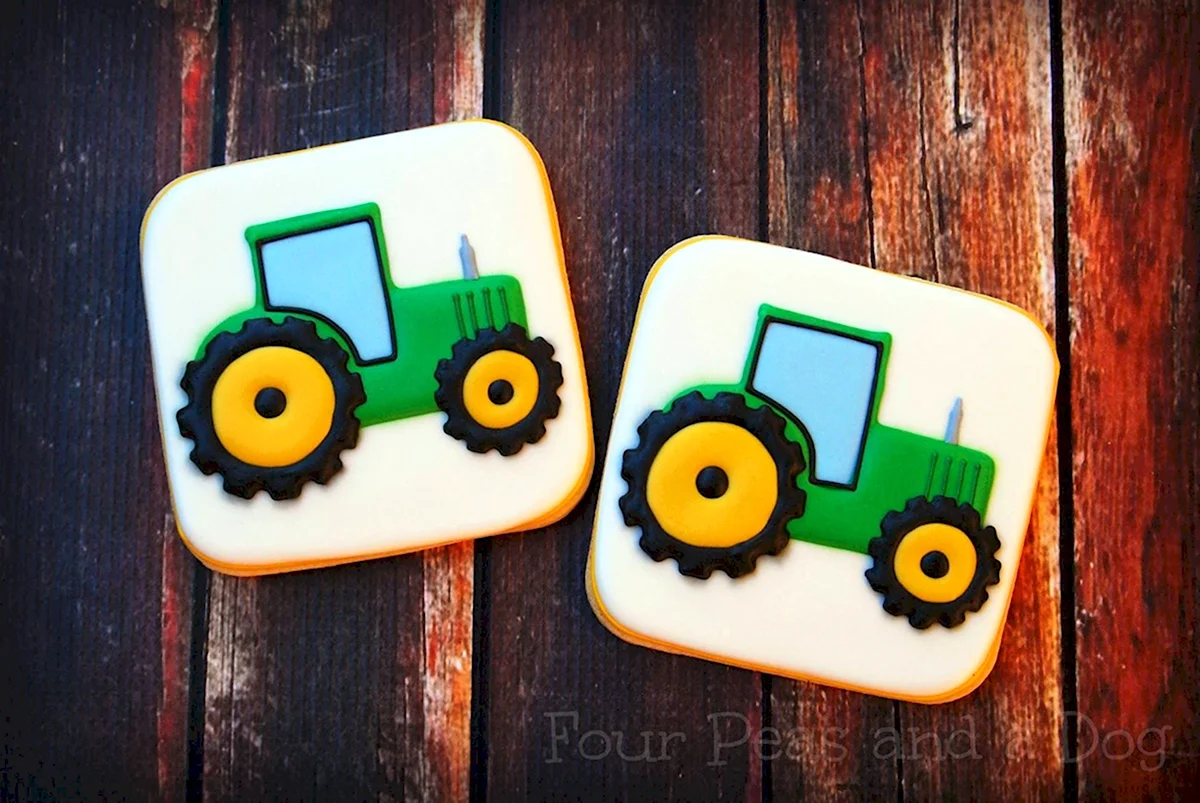 Пряник трактор