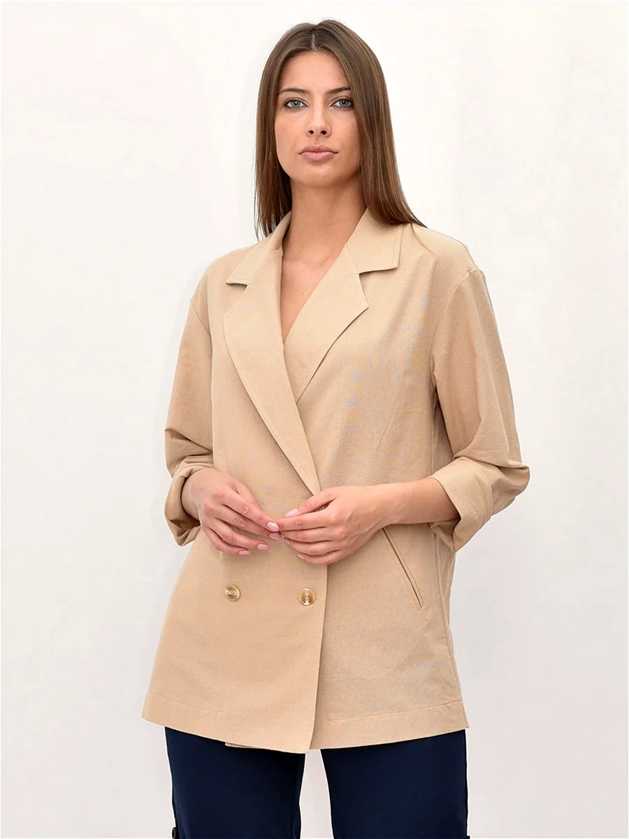 Летний пиджак женский без подкладки