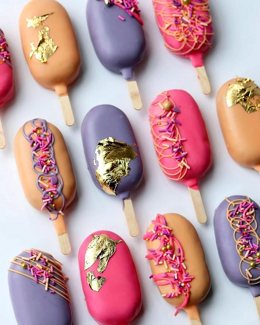 Пирожное эскимо на палочке