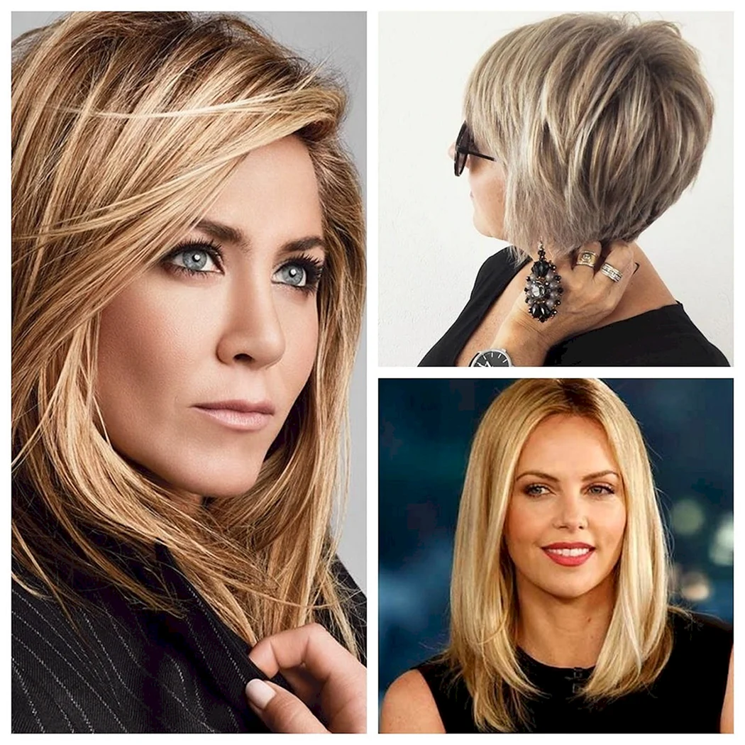 Модные стрижки на средние волосы