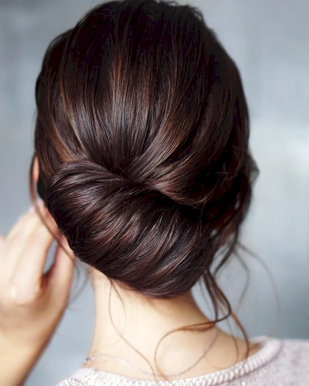 Вечерняя прическа Ракушка