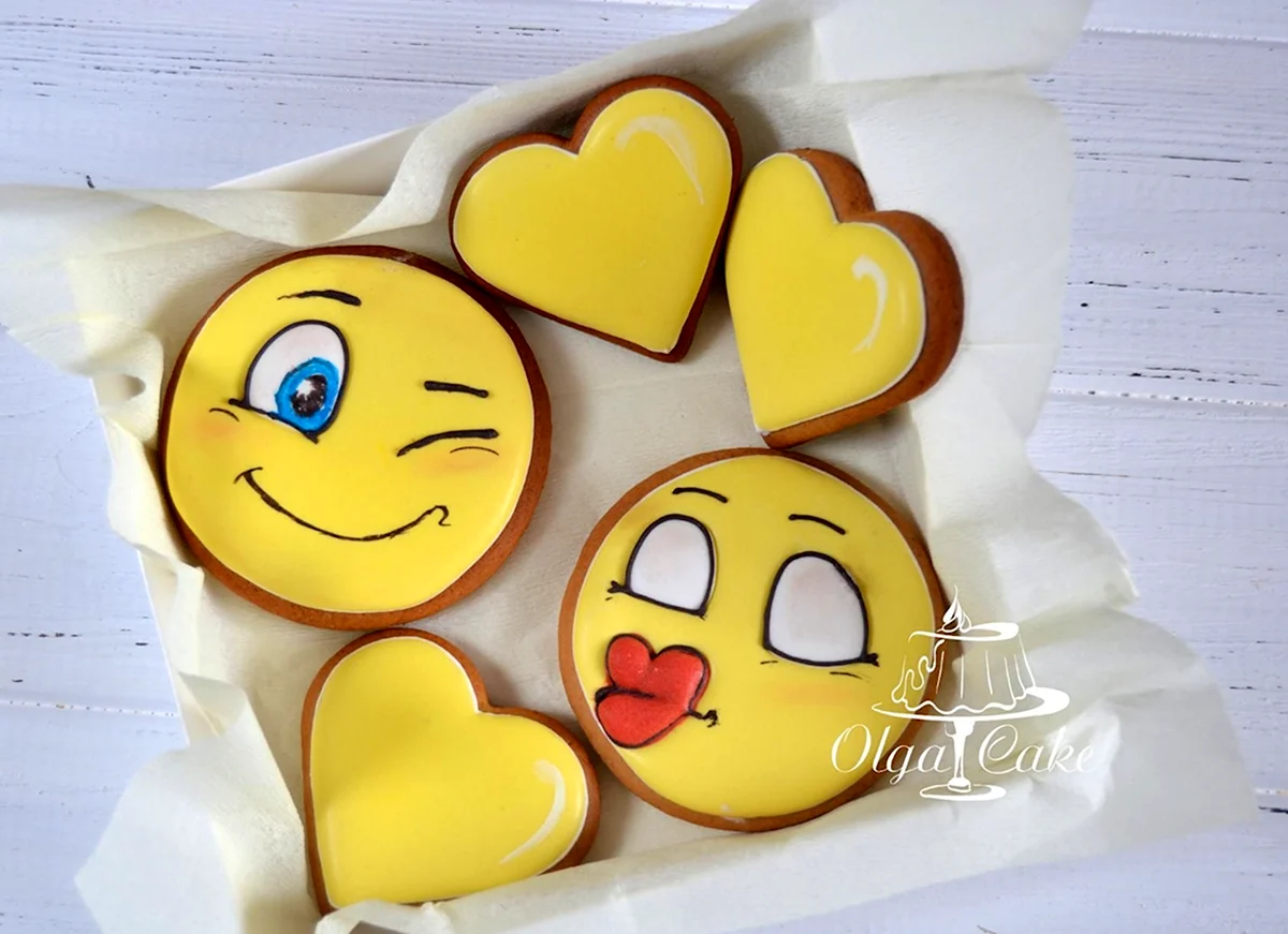 Пряники с рожицами
