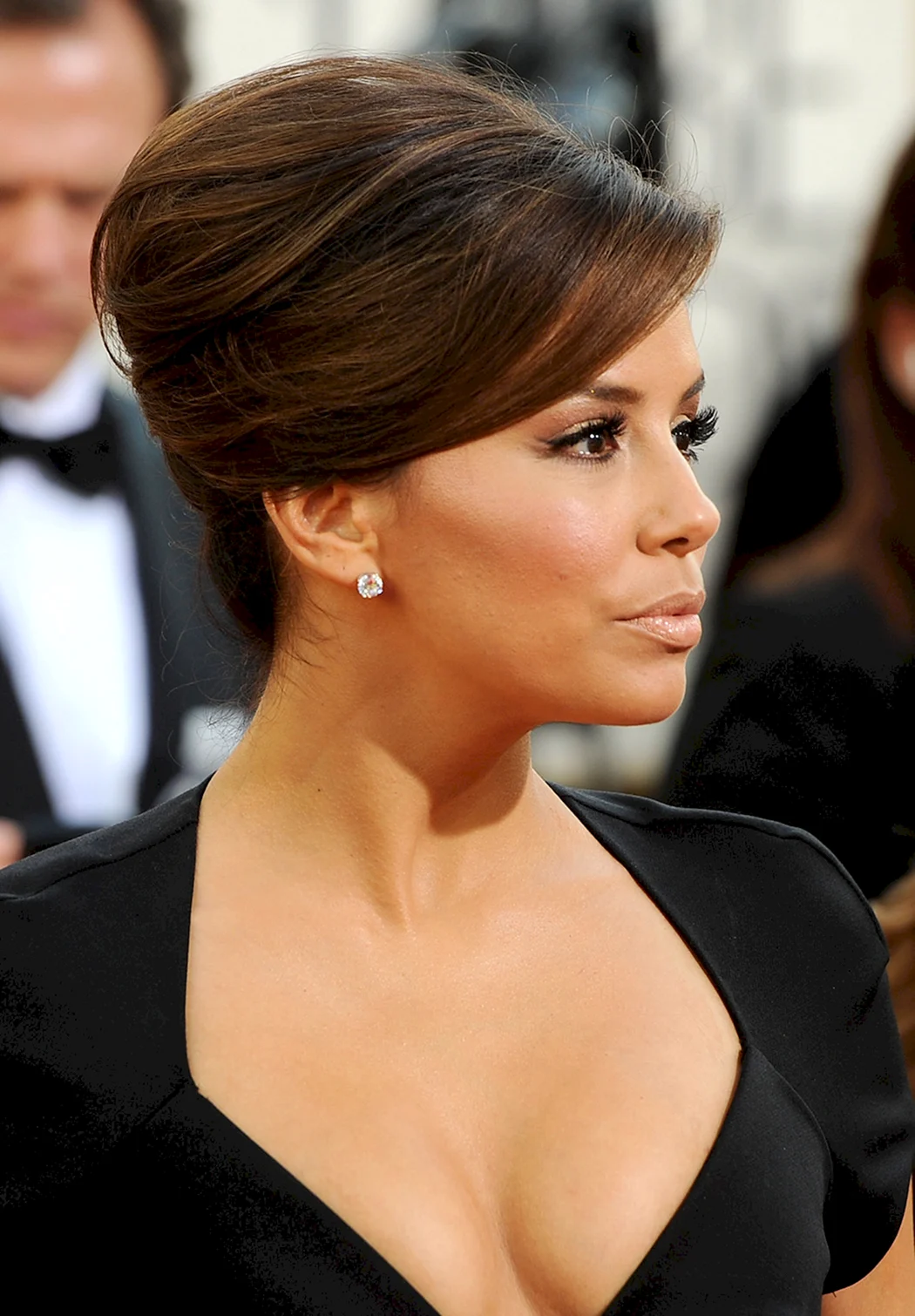 Ева Лонгория собранные волосы