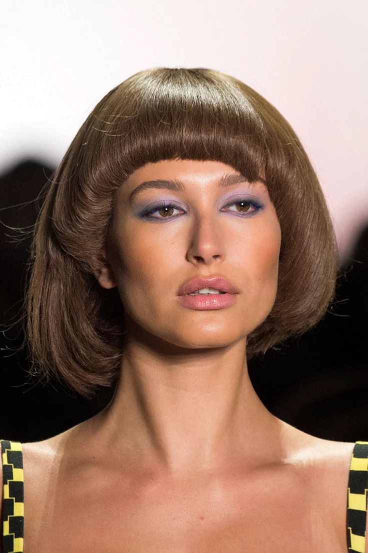 Стрижка Мирей Матье сессон